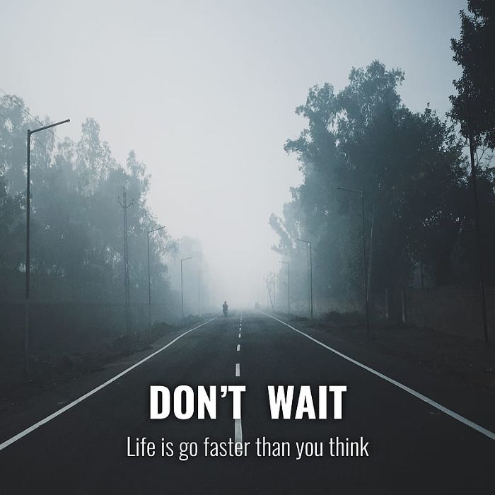 On the way wait. On the way wait