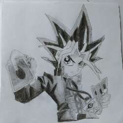 drawing musician JB