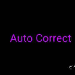 Auto Correct